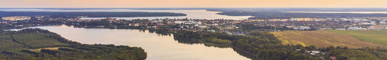 Luft Bild Waren Müritz