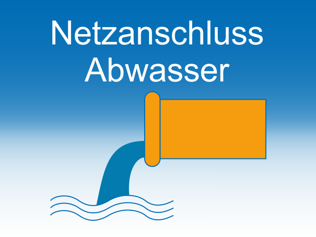 Netzanschluss Abwasser