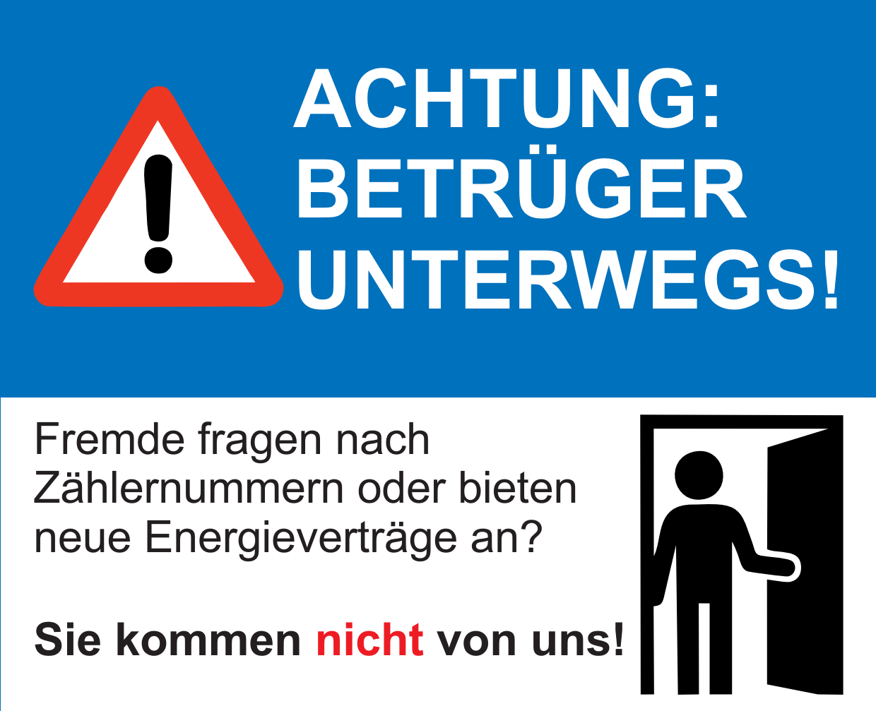 Achtung 2026 Betrüger unterwegs